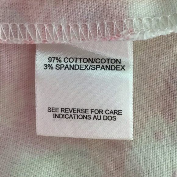 Talbots Floral Tropical Patchwork Cotton Spandex Skirt Size 14 - Picture 8 of 9